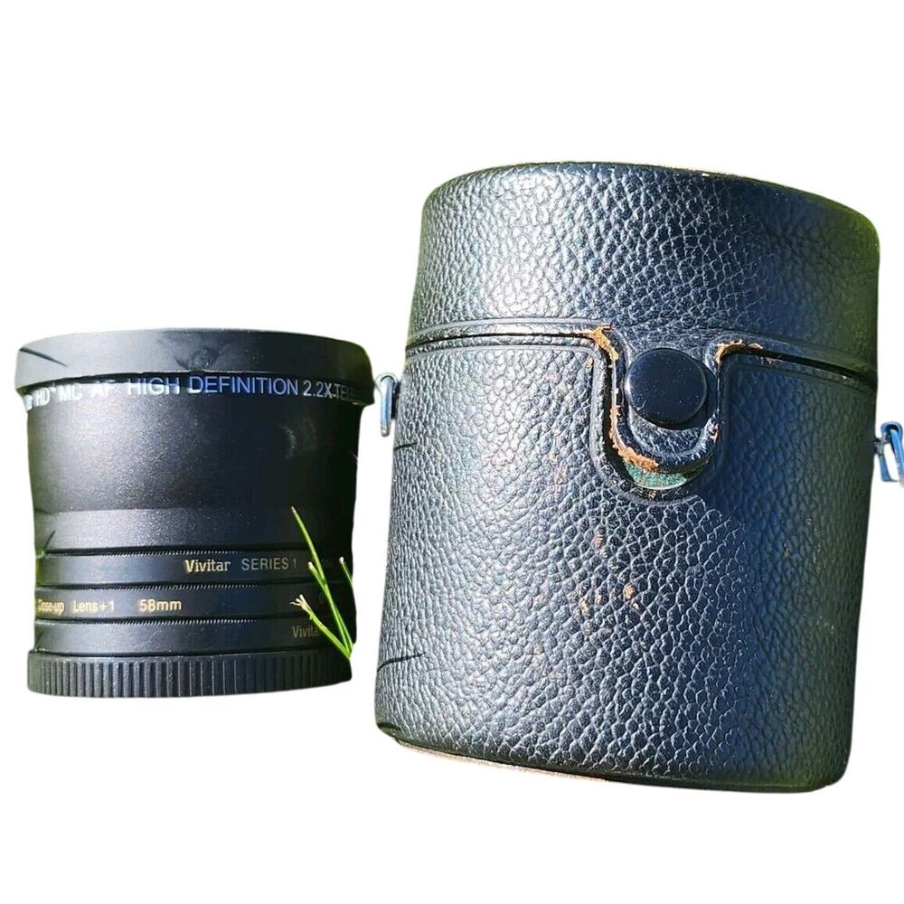 Vivitar HD4 MC AF HD 2.2x Telephoto Converter + Series 1 Close up Lens